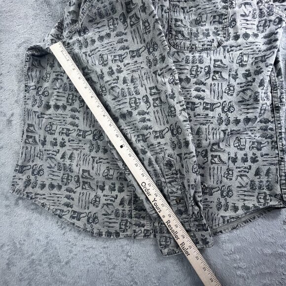 Vintage Woolrich Mens Large camping Shirt Southwestern USA Made Rugged Outdoor - Picture 9 of 12